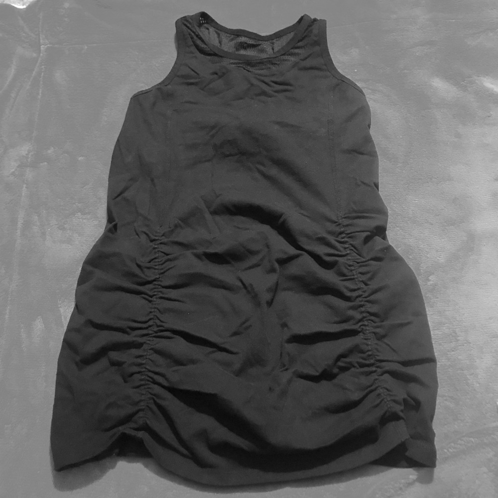 MATERNITY BLACK YOGA TOP